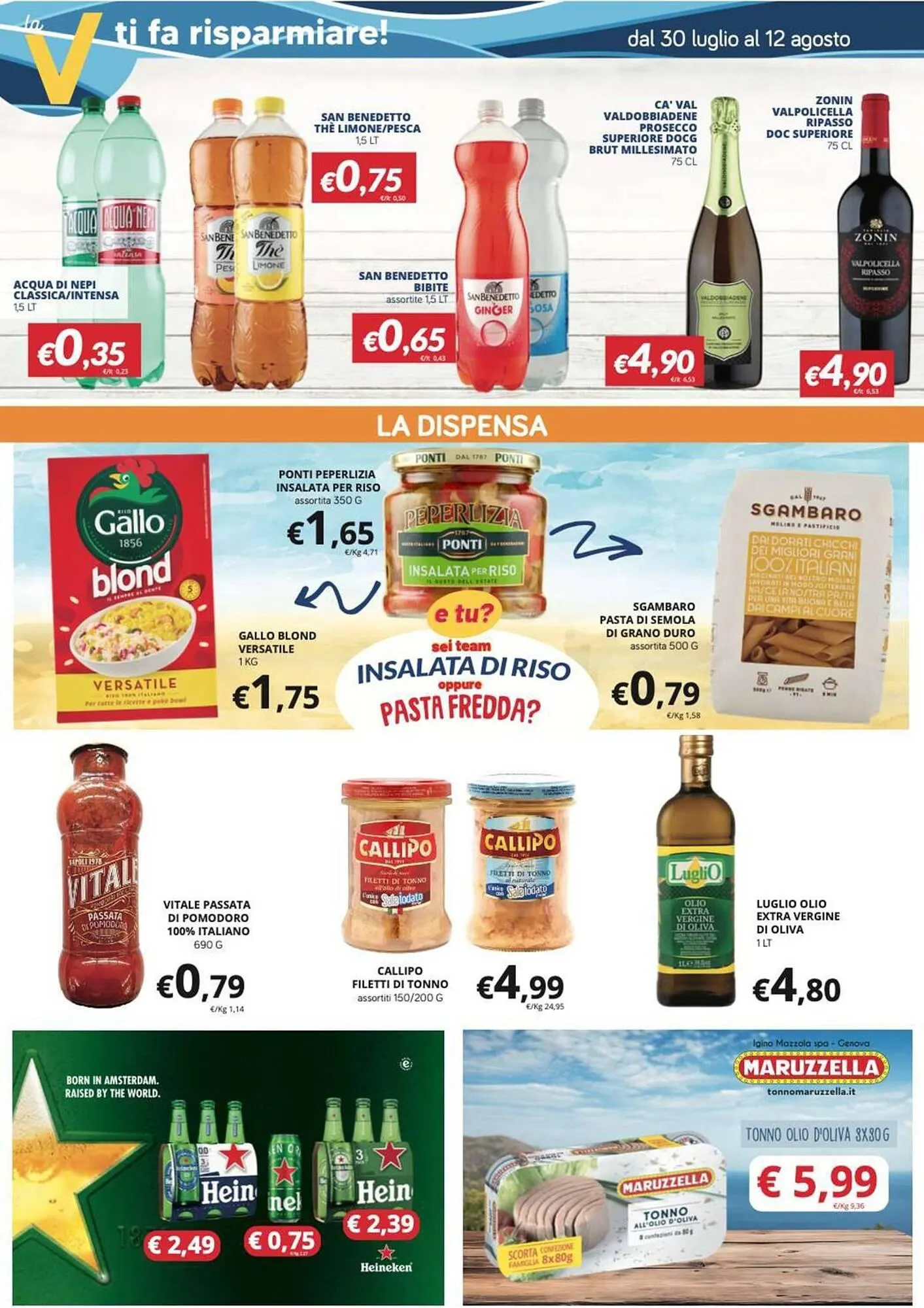 Volantino Supermercati Visotto da 30 luglio a 12 agosto di 2025 - Pagina del volantino 6