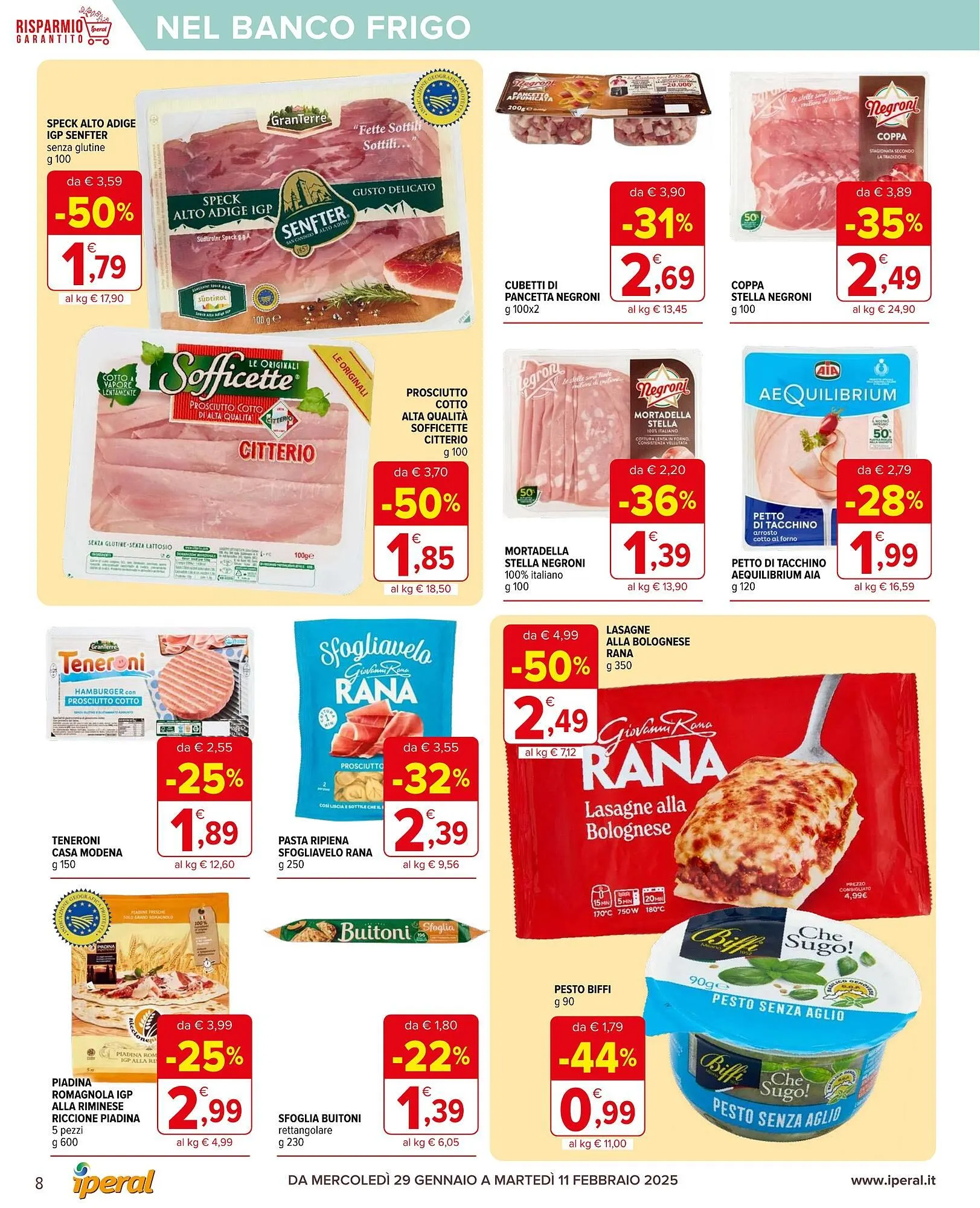 Volantino Iperal da 29 gennaio a 11 febbraio di 2025 - Pagina del volantino 8