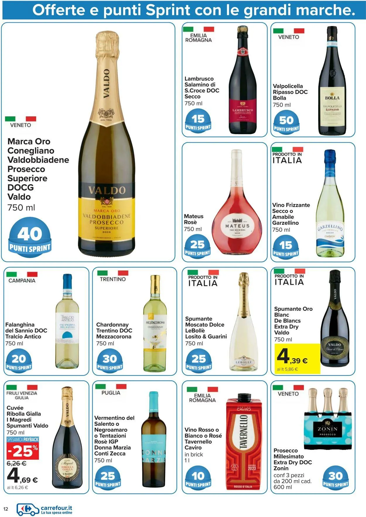 Carrefour Volantino attuale da 21 agosto a 4 settembre di 2025 - Pagina del volantino 12