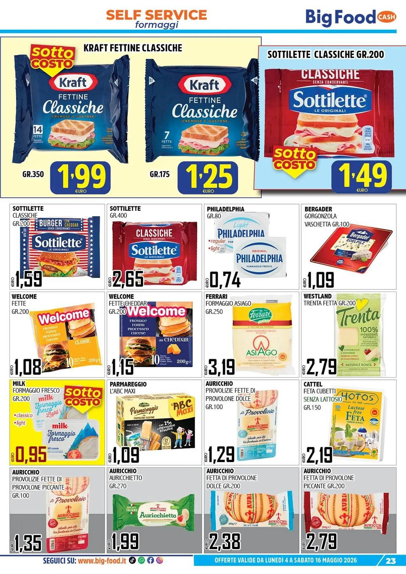 Volantino Big Food da 4 maggio a 16 maggio di 2026 - Pagina del volantino 23