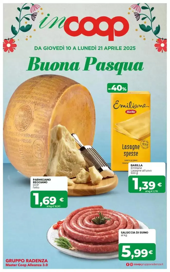 Buona pasqua! da 10 aprile a 21 aprile di 2025 - Pagina del volantino 1
