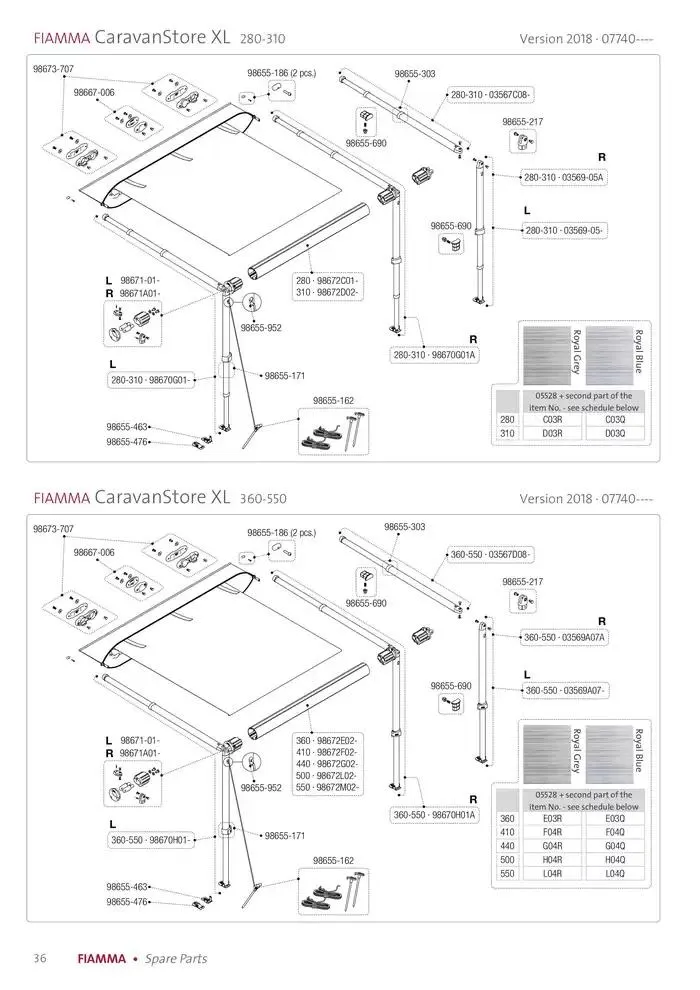 Spare parts catalogo 2025 da 14 gennaio a 31 dicembre di 2025 - Pagina del volantino 36