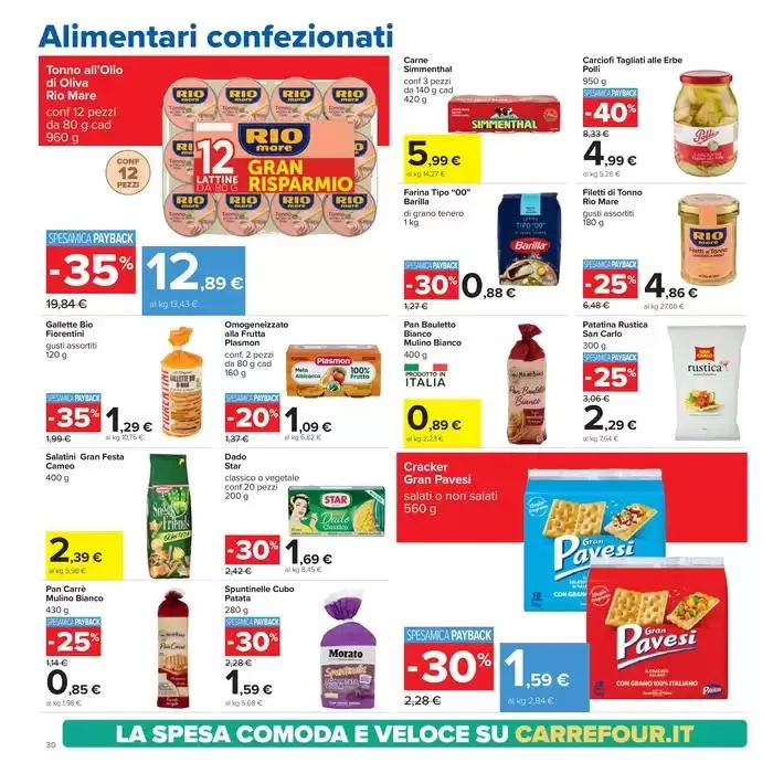 Sconti di pasqua da 8 aprile a 21 aprile di 2025 - Pagina del volantino 30