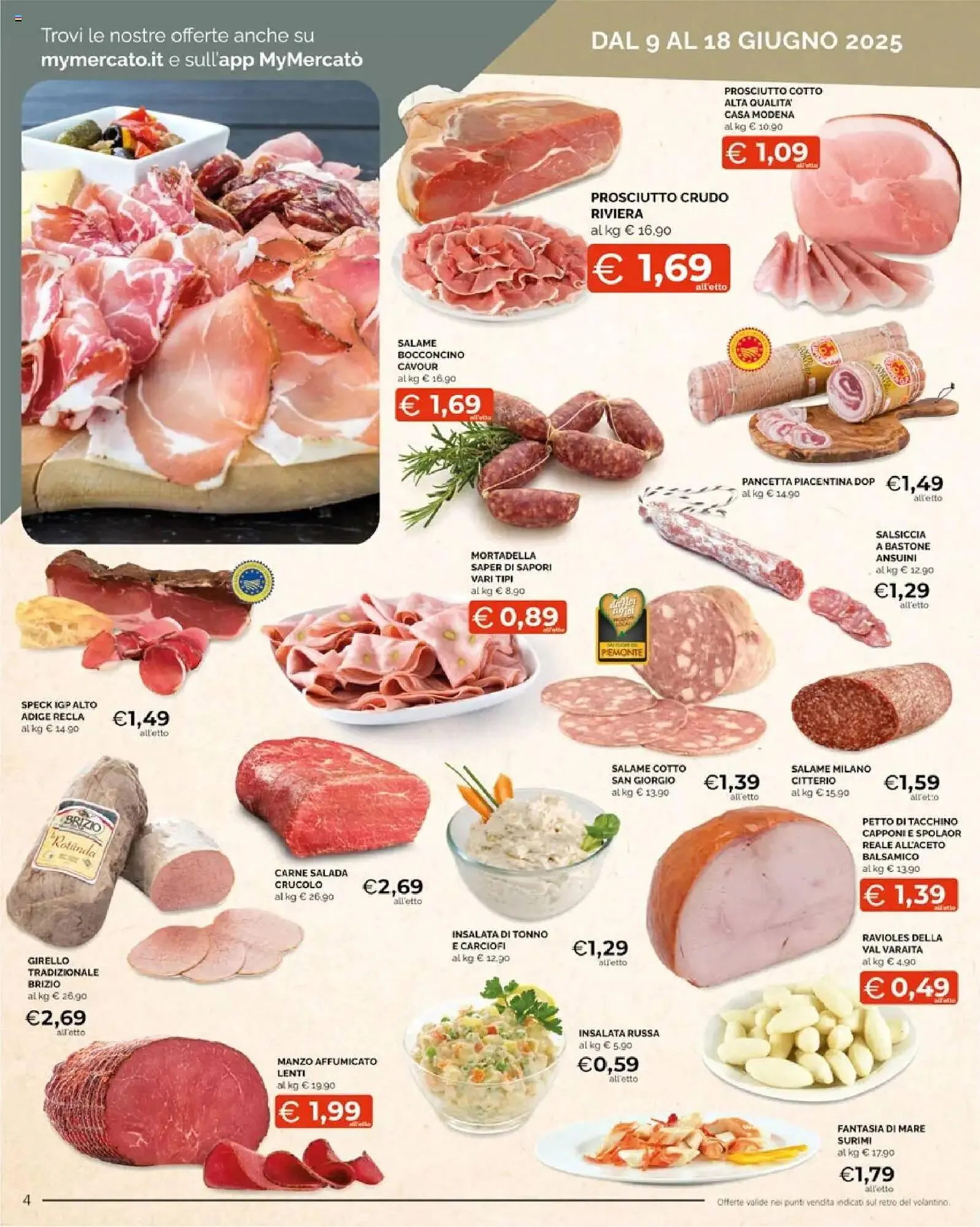Volantino Mercatò Big da 9 giugno a 18 giugno di 2025 - Pagina del volantino 4