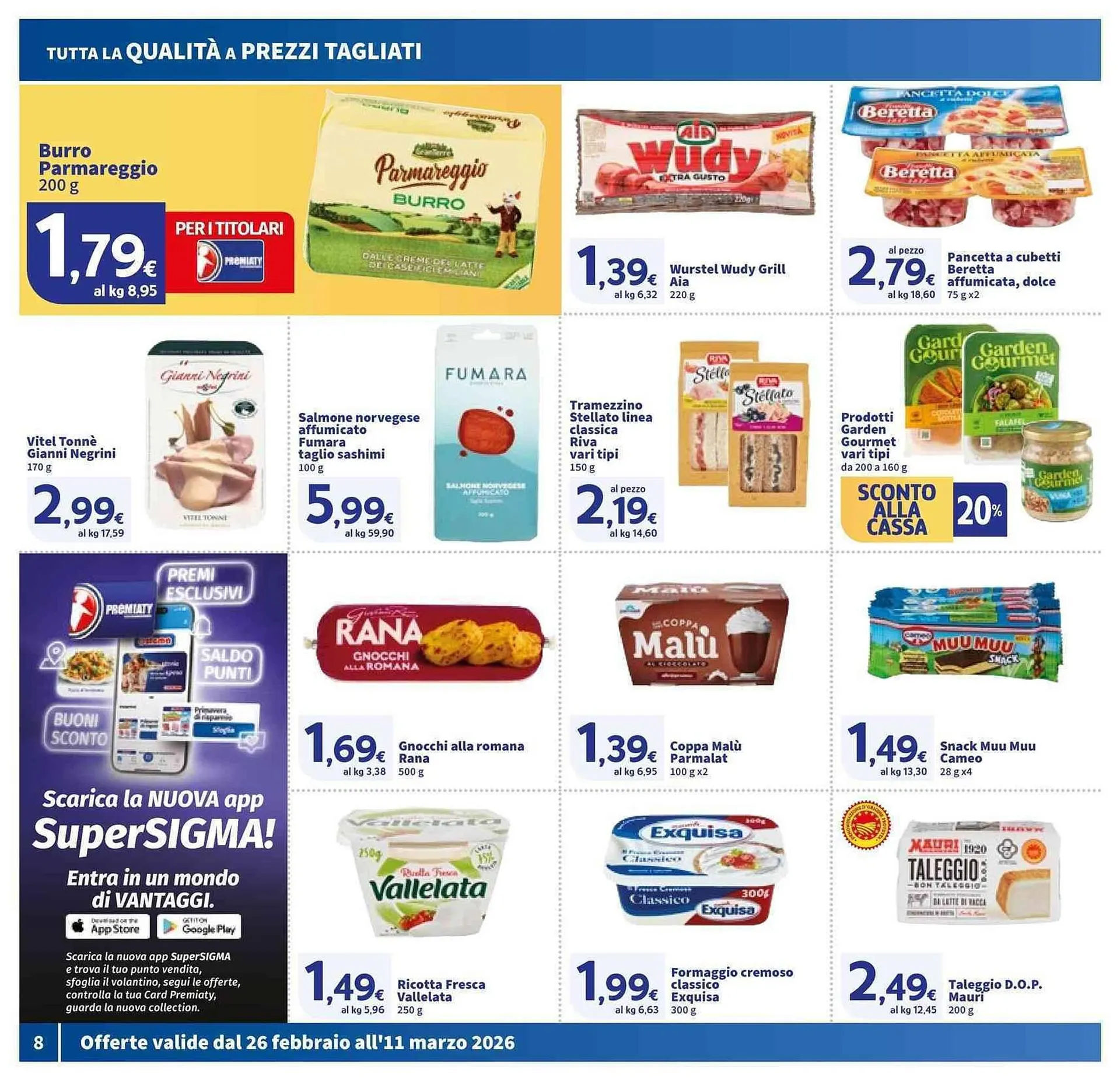 Volantino Sigma da 26 febbraio a 11 marzo di 2026 - Pagina del volantino 8