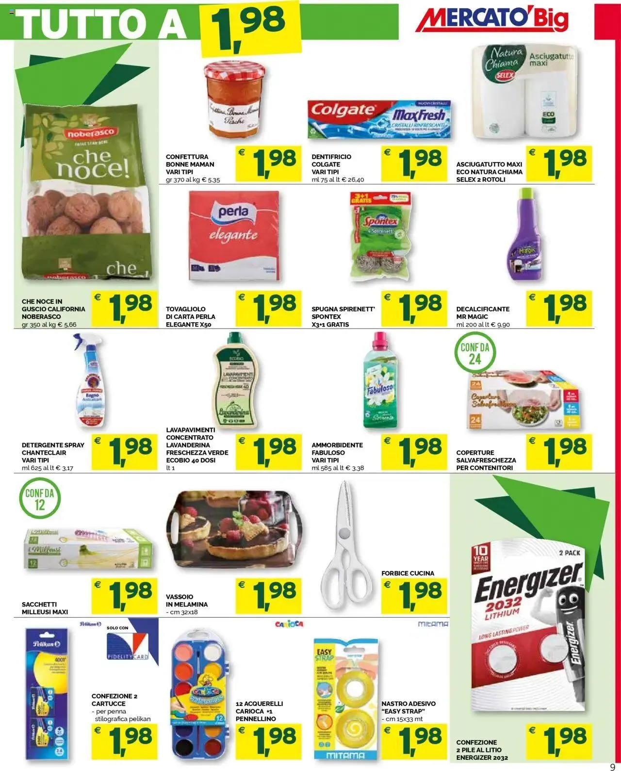 Volantino Mercatò Big da 19 settembre a 2 ottobre di 2024 - Pagina del volantino 9