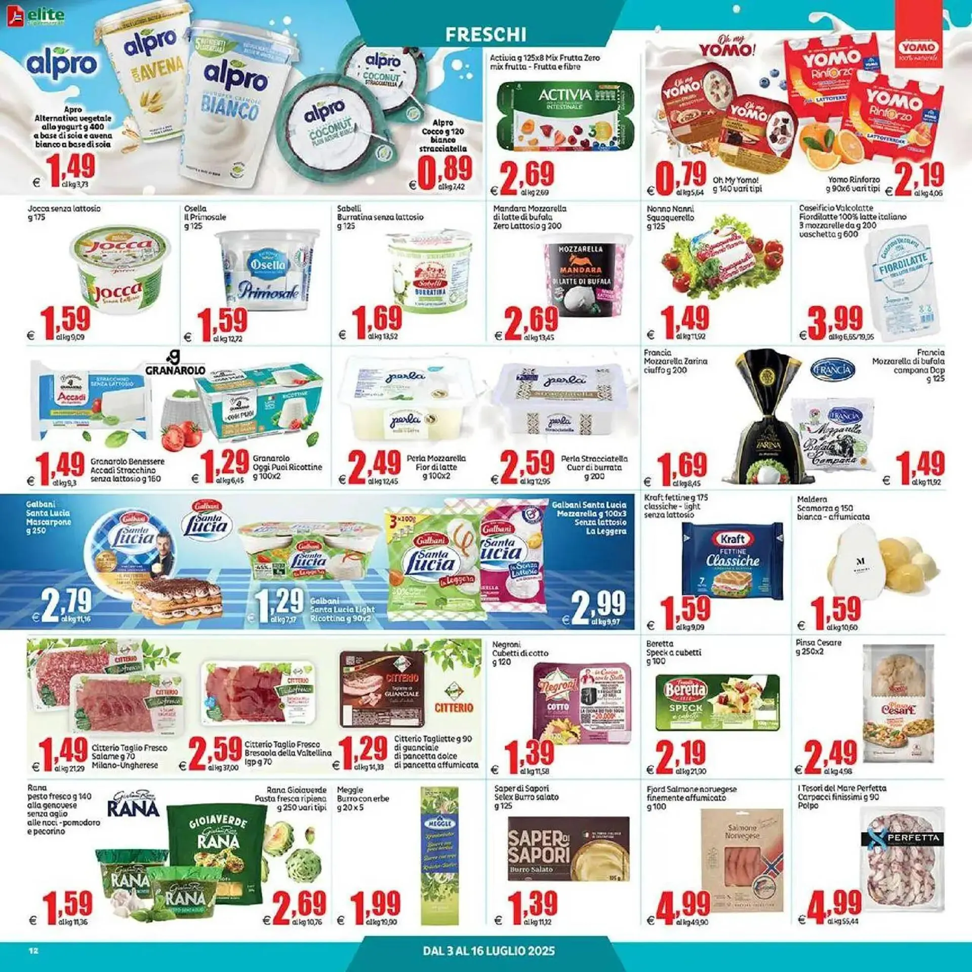 Volantino Elite da 3 luglio a 16 luglio di 2025 - Pagina del volantino 12