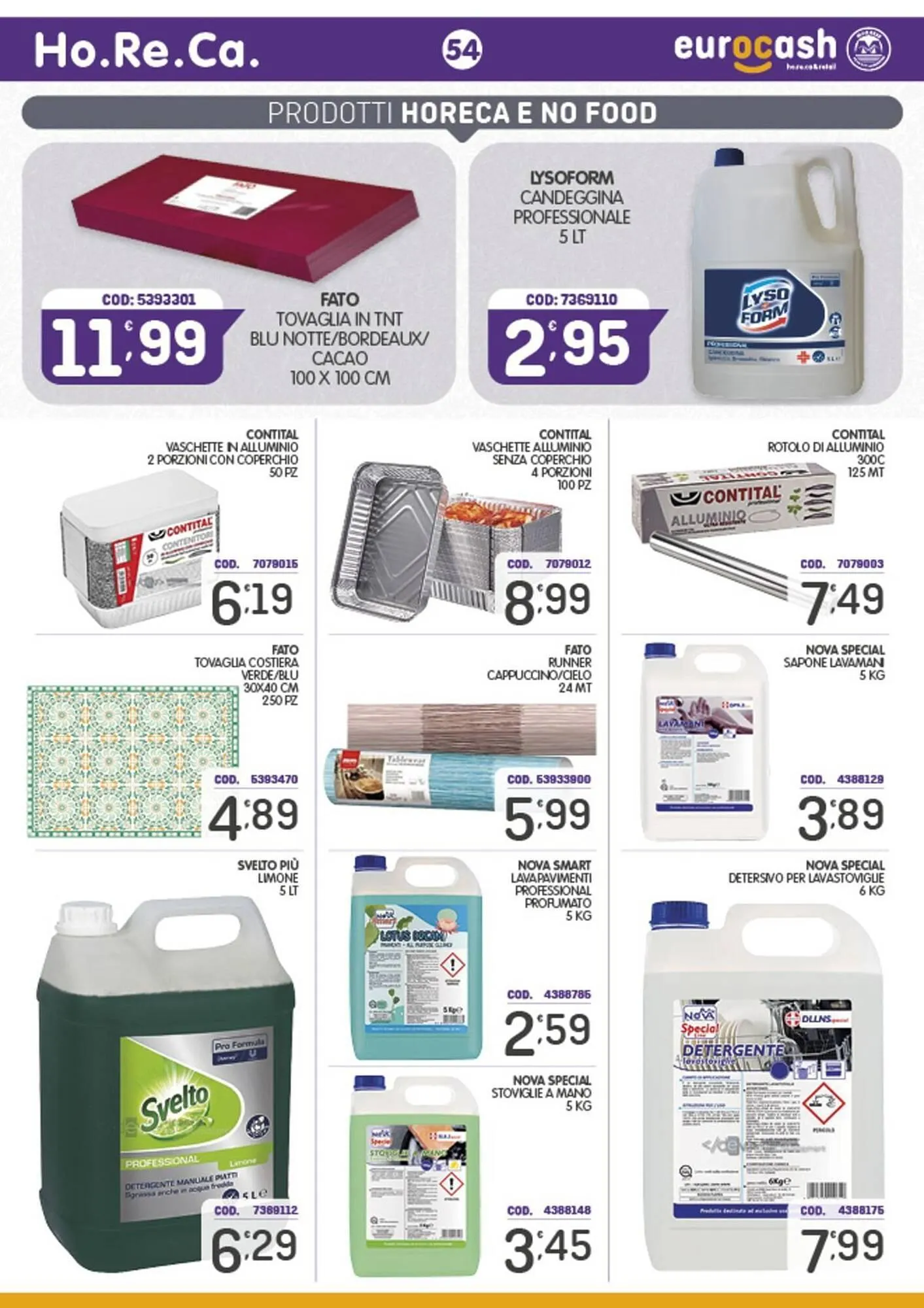 Volantino Eurocash da 23 giugno a 13 luglio di 2025 - Pagina del volantino 54