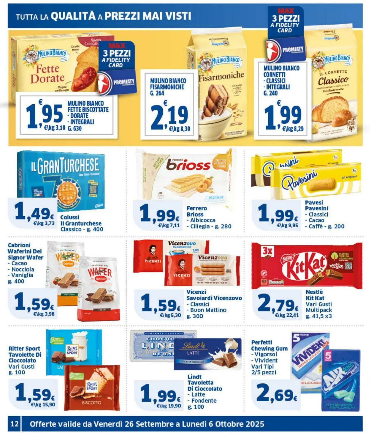 Sigma - Roma Volantino attuale da 26 settembre a 6 ottobre di 2025 - Pagina del volantino 12