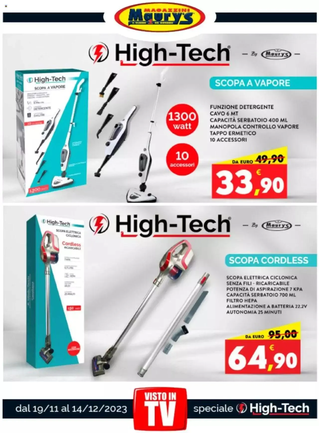 Maury's - Speciale prodotti High-Tech da 19 novembre a 14 dicembre di 2023 - Pagina del volantino 5