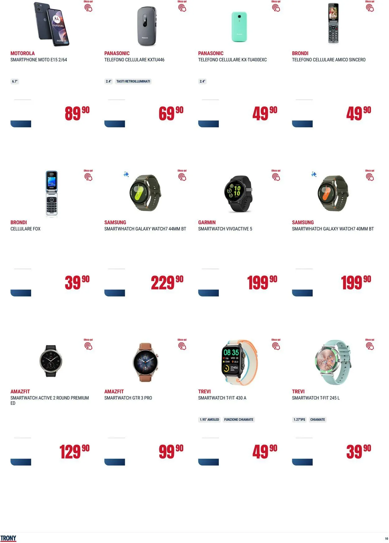 Trony - Napoli Volantino attuale da 3 luglio a 30 luglio di 2025 - Pagina del volantino 10