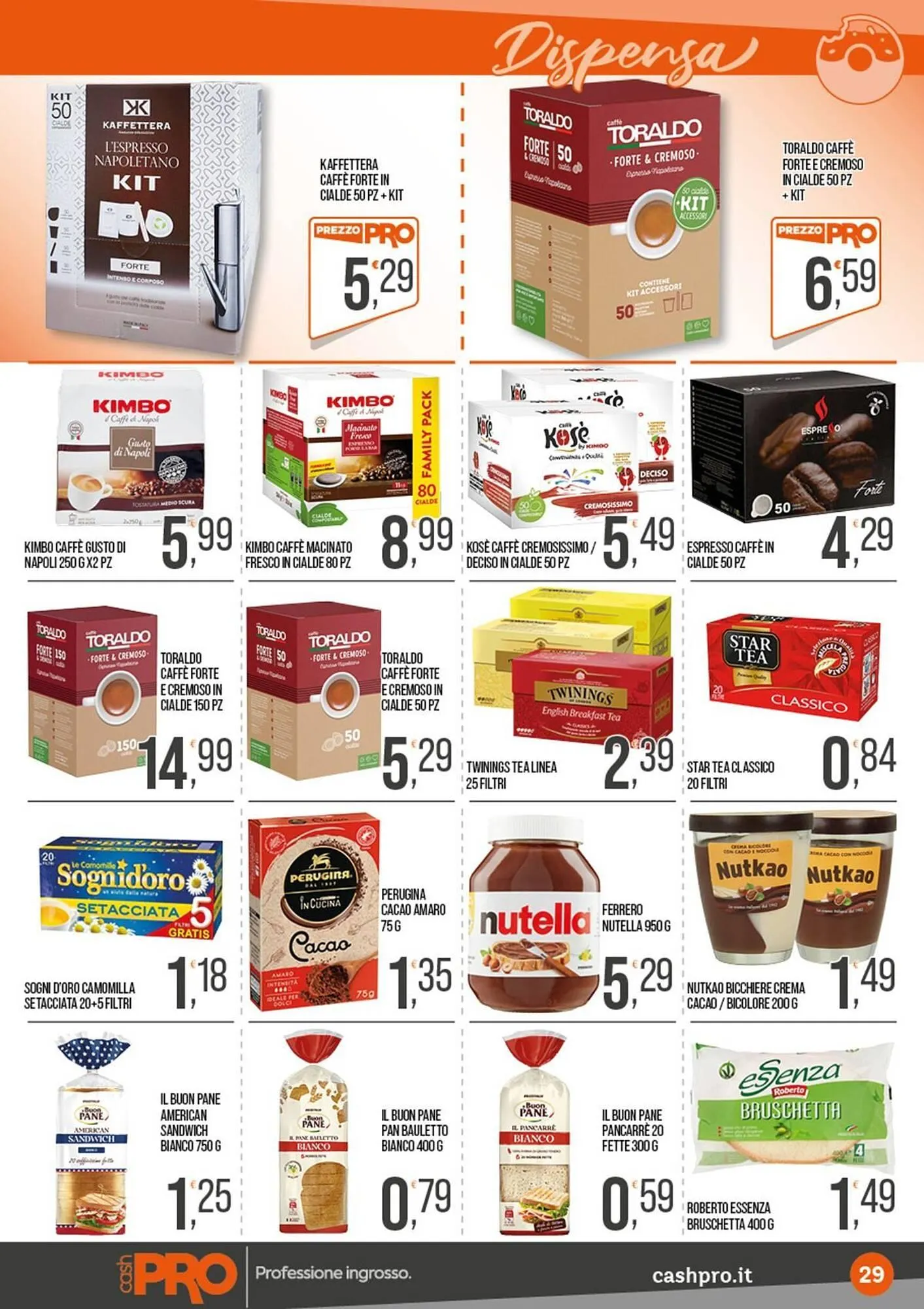 Volantino Cash pro da 25 agosto a 7 settembre di 2025 - Pagina del volantino 29