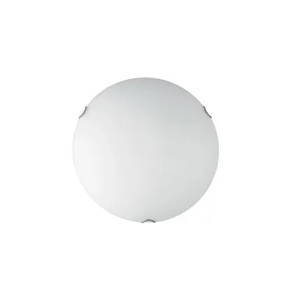 Plafoniera Oblò 2 luci Ø 30 cm bianco