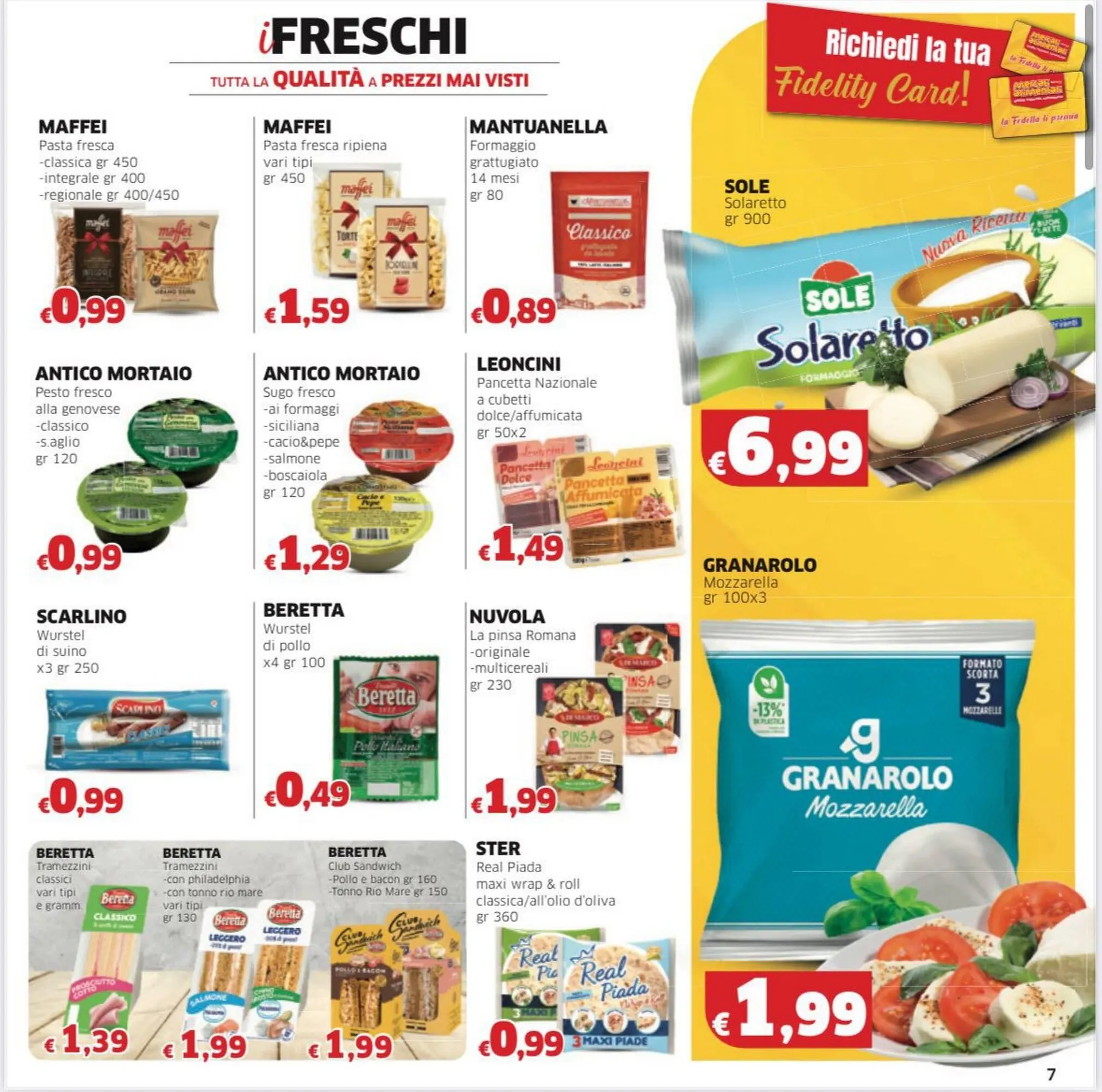 Volantino Mercati Alimentari da 17 luglio a 30 luglio di 2025 - Pagina del volantino 7