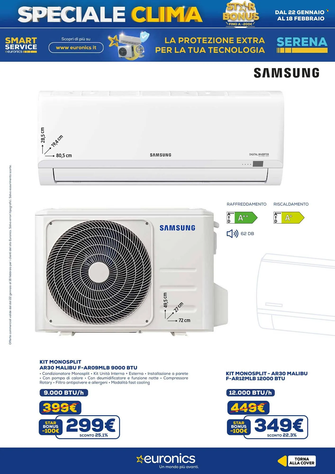 Volantino Euronics da 22 gennaio a 18 febbraio di 2026 - Pagina del volantino 3
