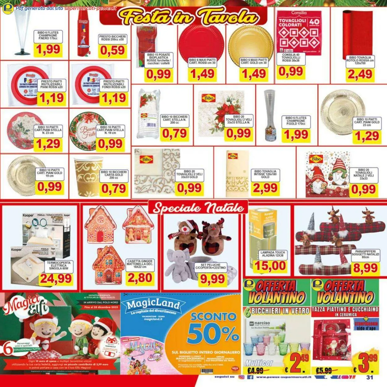 Pewex Volantino attuale da 29 dicembre a 12 gennaio di 2026 - Pagina del volantino 31