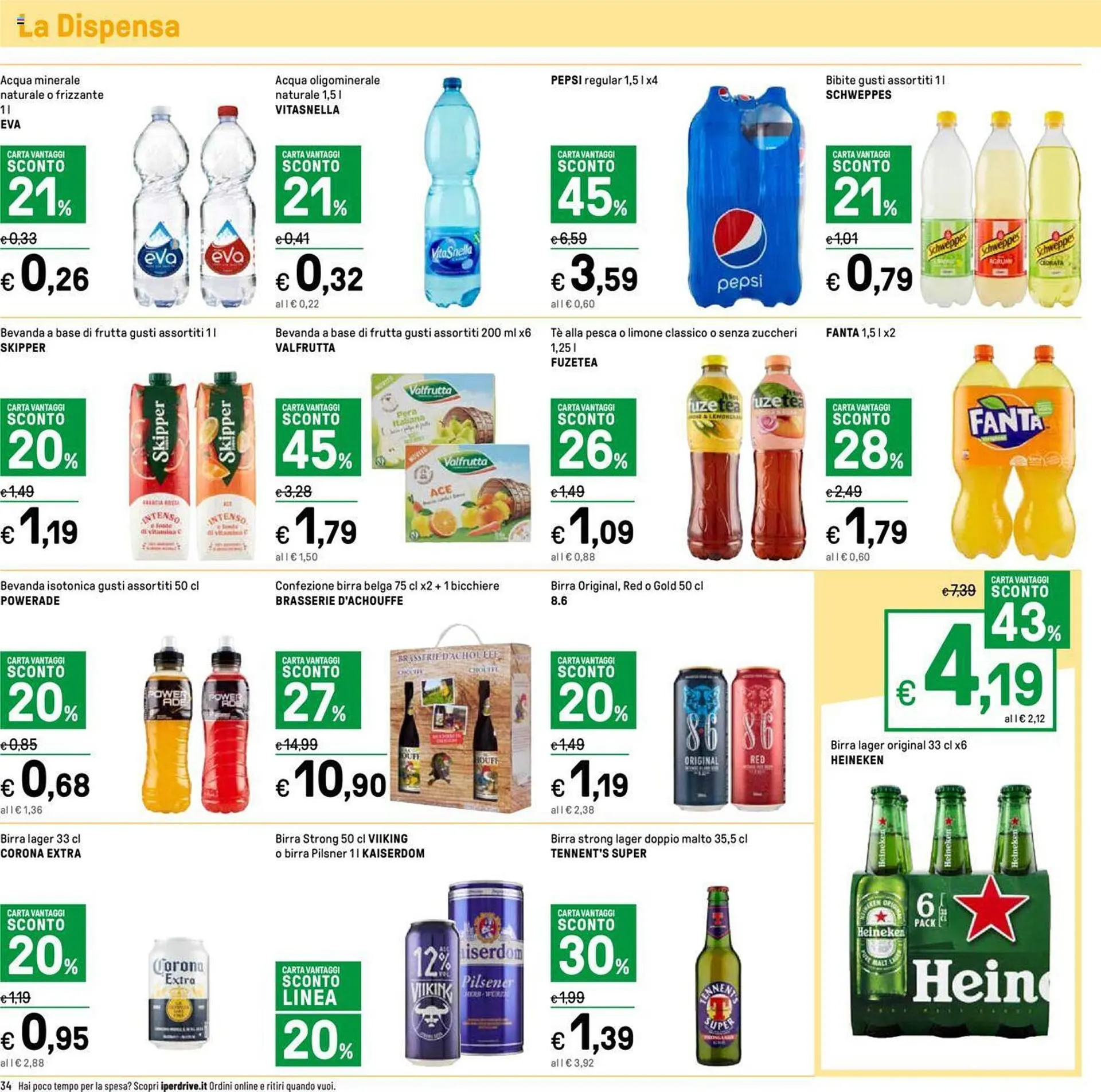 Volantino Iper La Grande da 24 novembre a 3 dicembre di 2023 - Pagina del volantino 34