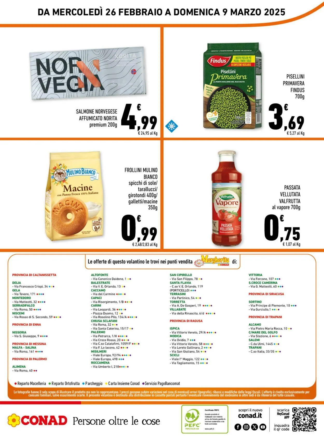 Conad - Margherita - Palermo Volantino attuale da 26 marzo a 9 febbraio di 2026 - Pagina del volantino 16