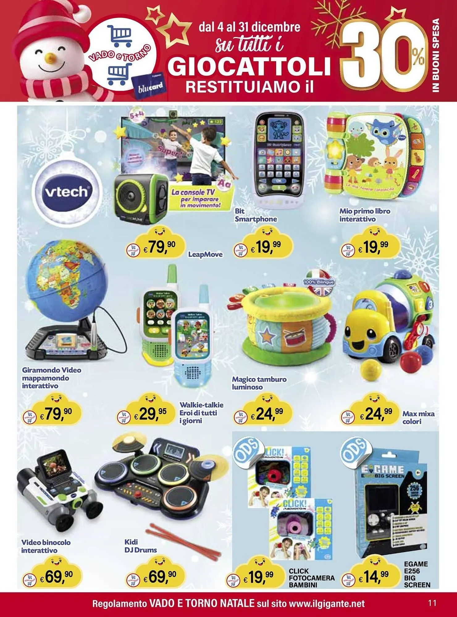 Volantino Il Gigante da 4 dicembre a 31 dicembre di 2025 - Pagina del volantino 11