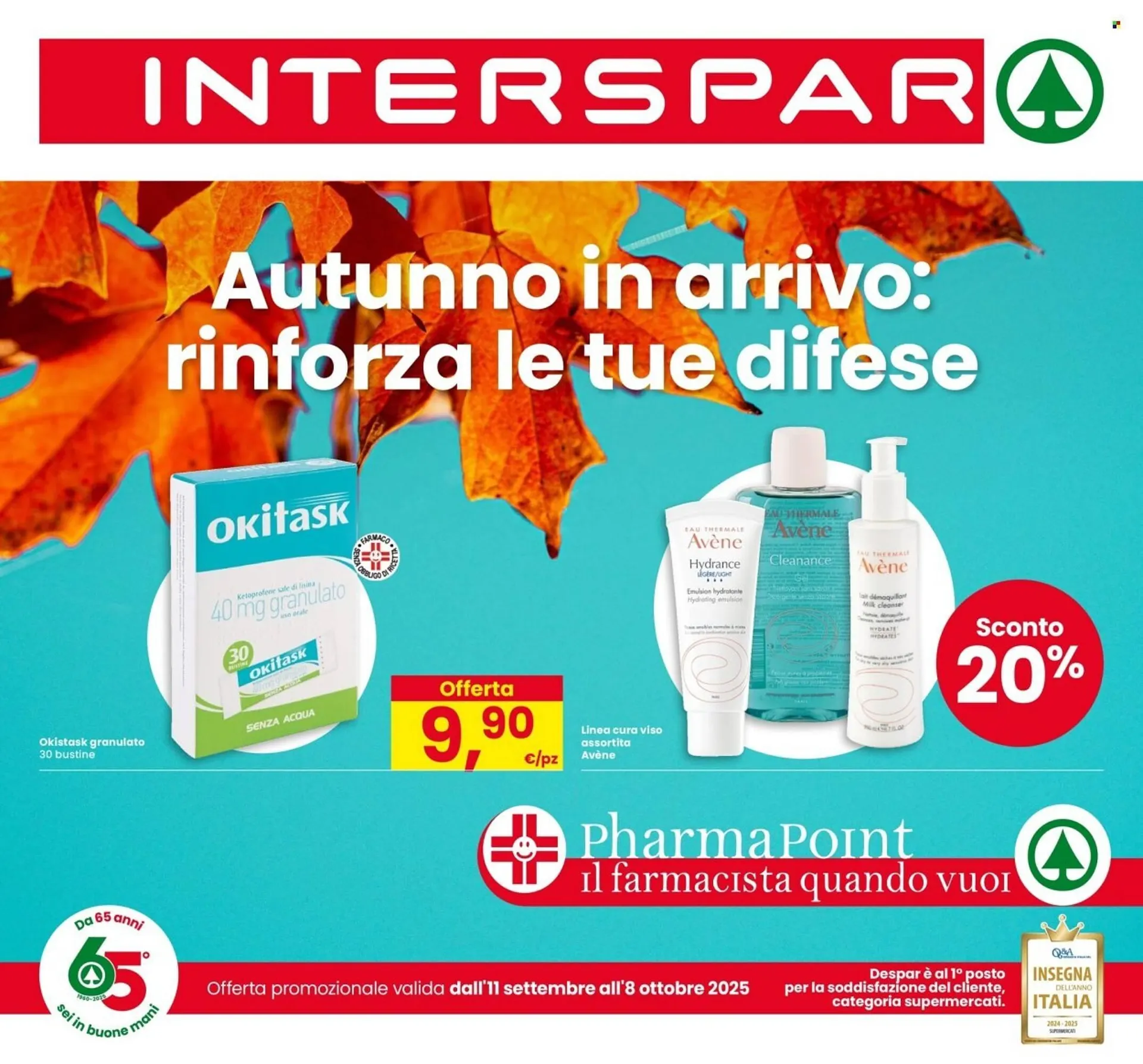 Volantino Interspar da 11 settembre a 8 ottobre di 2025 - Pagina del volantino 1