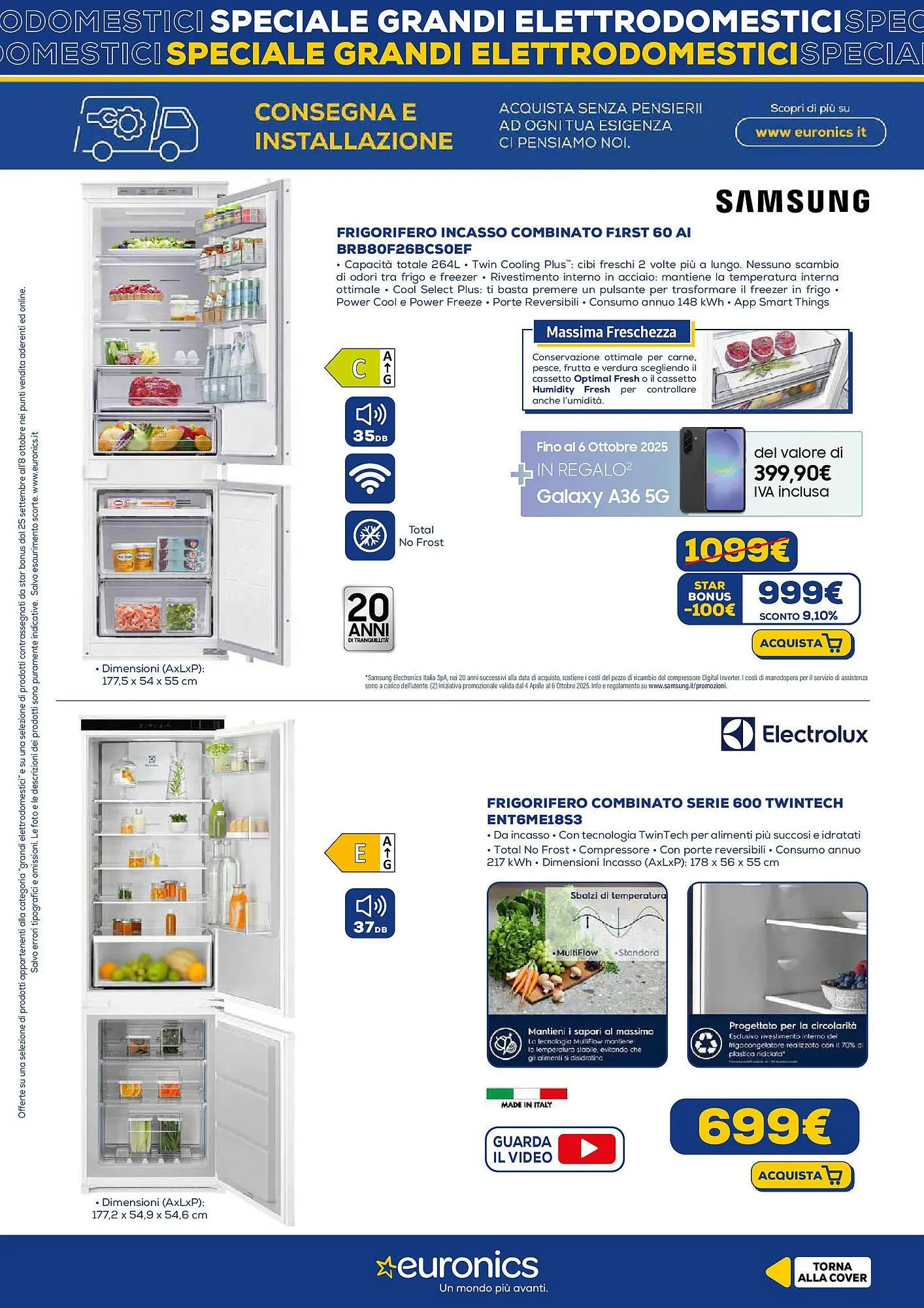 Volantino Euronics da 24 settembre a 8 ottobre di 2025 - Pagina del volantino 16