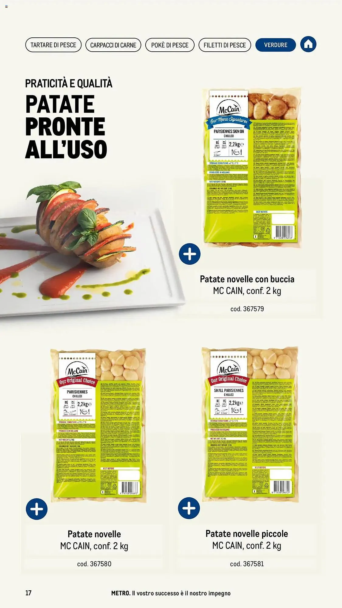 Volantino Metro da 17 aprile a 30 aprile di 2026 - Pagina del volantino 17