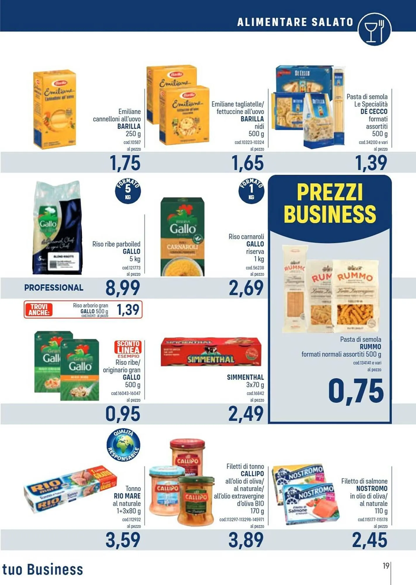 Volantino Talento Professional Store da 11 marzo a 24 marzo di 2024 - Pagina del volantino 19