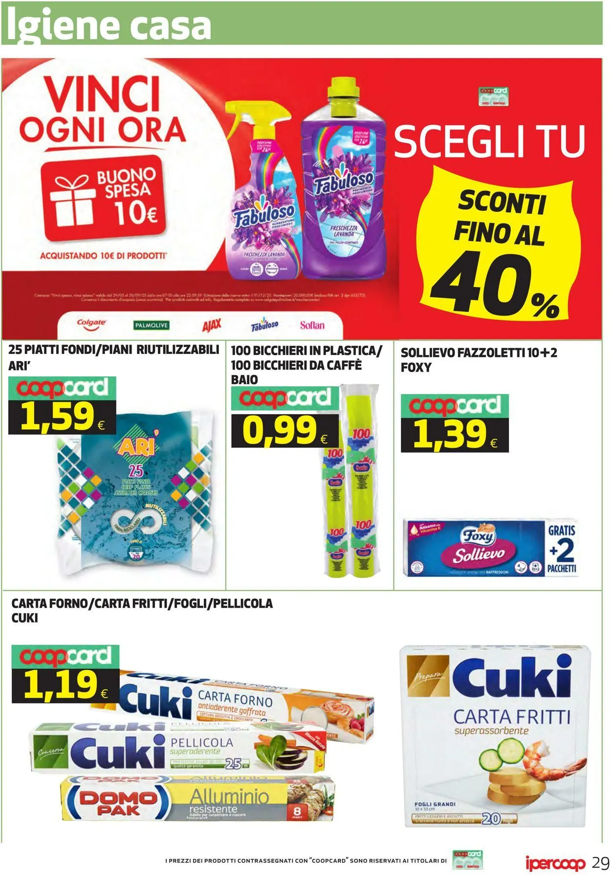 Coop Volantino attuale da 4 giugno a 12 giugno di 2025 - Pagina del volantino 29