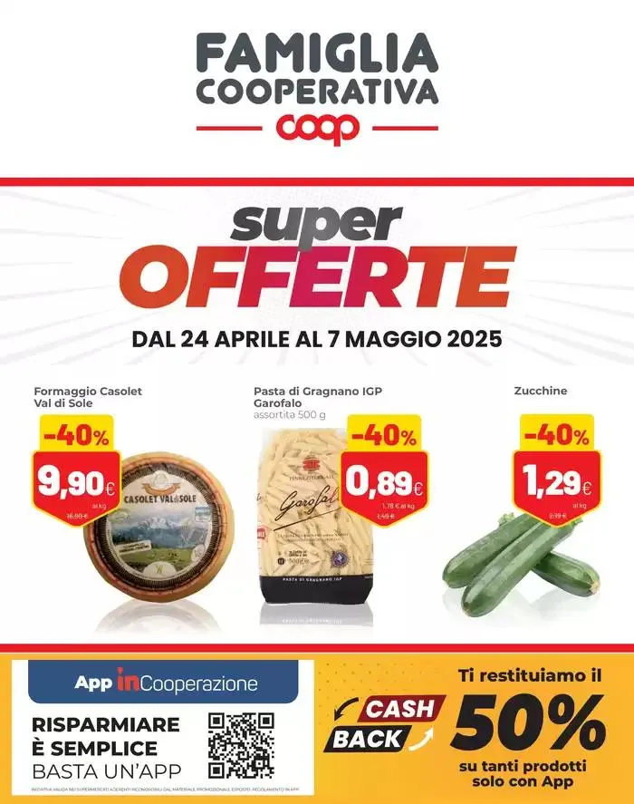 Super offerte da 24 aprile a 7 maggio di 2025 - Pagina del volantino 1
