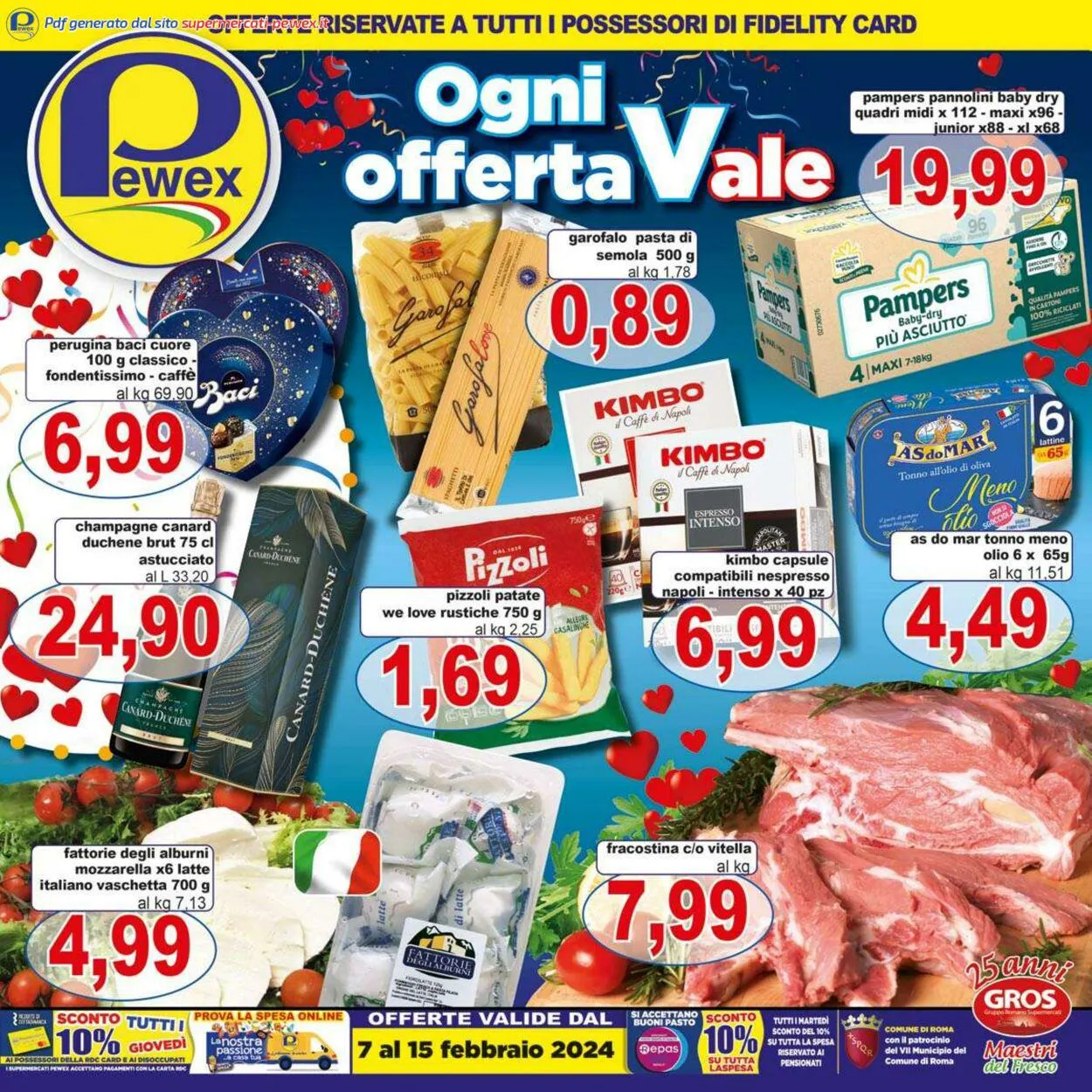 Pewex Volantino attuale da 25 luglio a 8 agosto di 2024 - Pagina del volantino 1