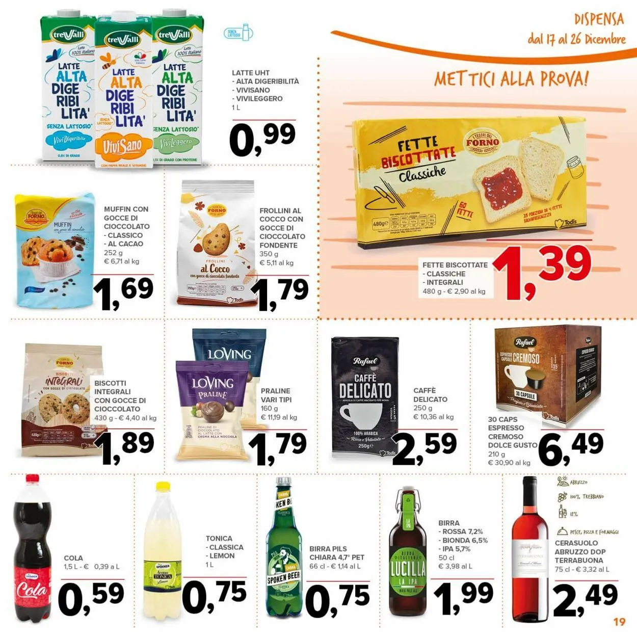 Todis Volantino attuale da 8 gennaio a 22 gennaio di 2025 - Pagina del volantino 19