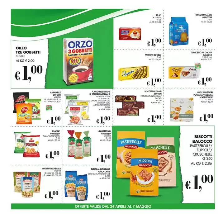 Tutto a 1€. da 24 aprile a 7 maggio di 2025 - Pagina del volantino 4