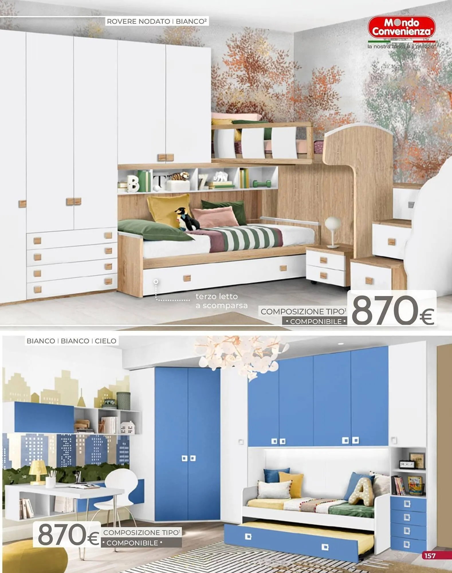 volantino Mondo Convenienza da 1 settembre a 31 dicembre di 2025 - Pagina del volantino 159