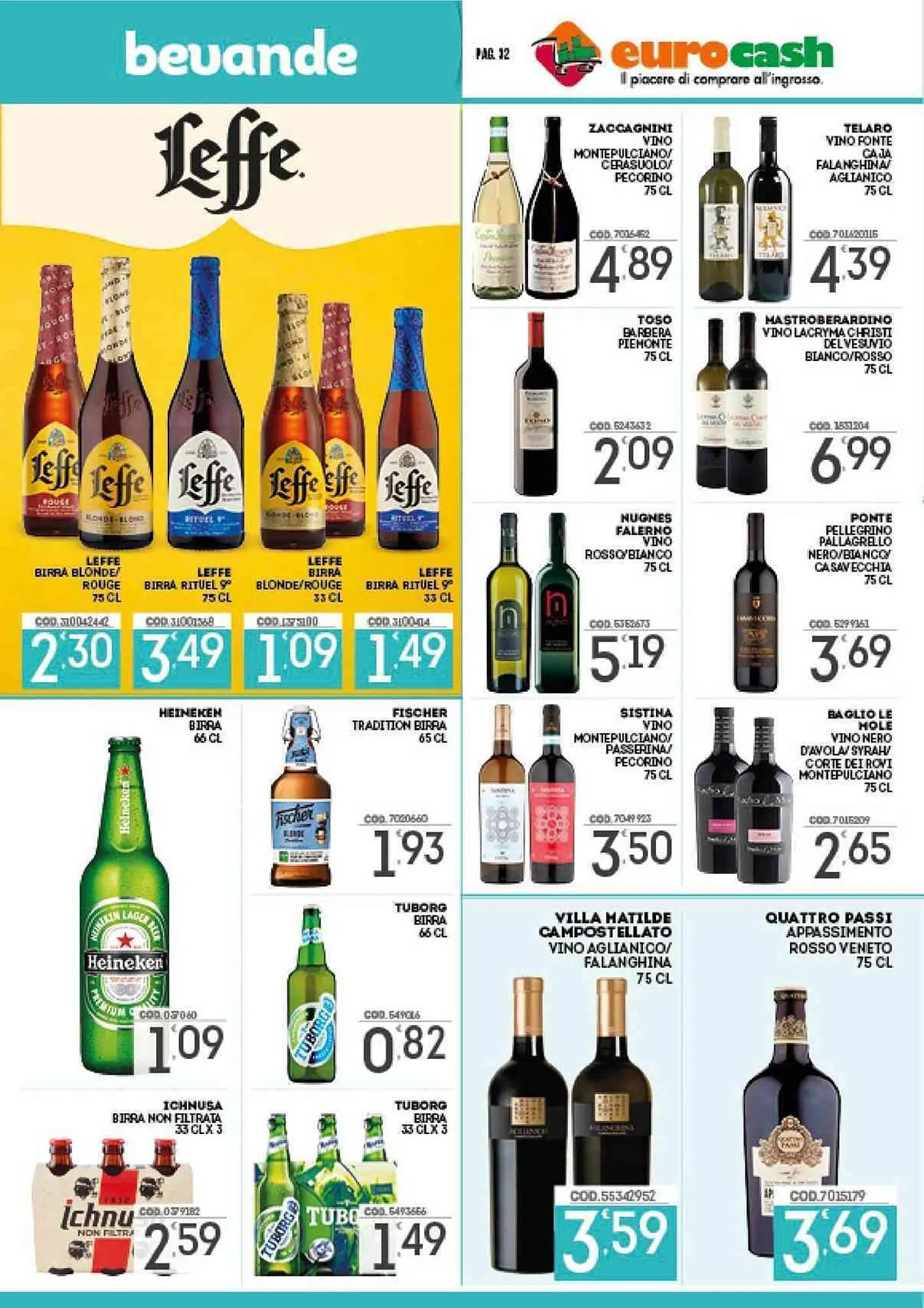 Volantino Eurocash da 3 gennaio a 21 gennaio di 2024 - Pagina del volantino 32