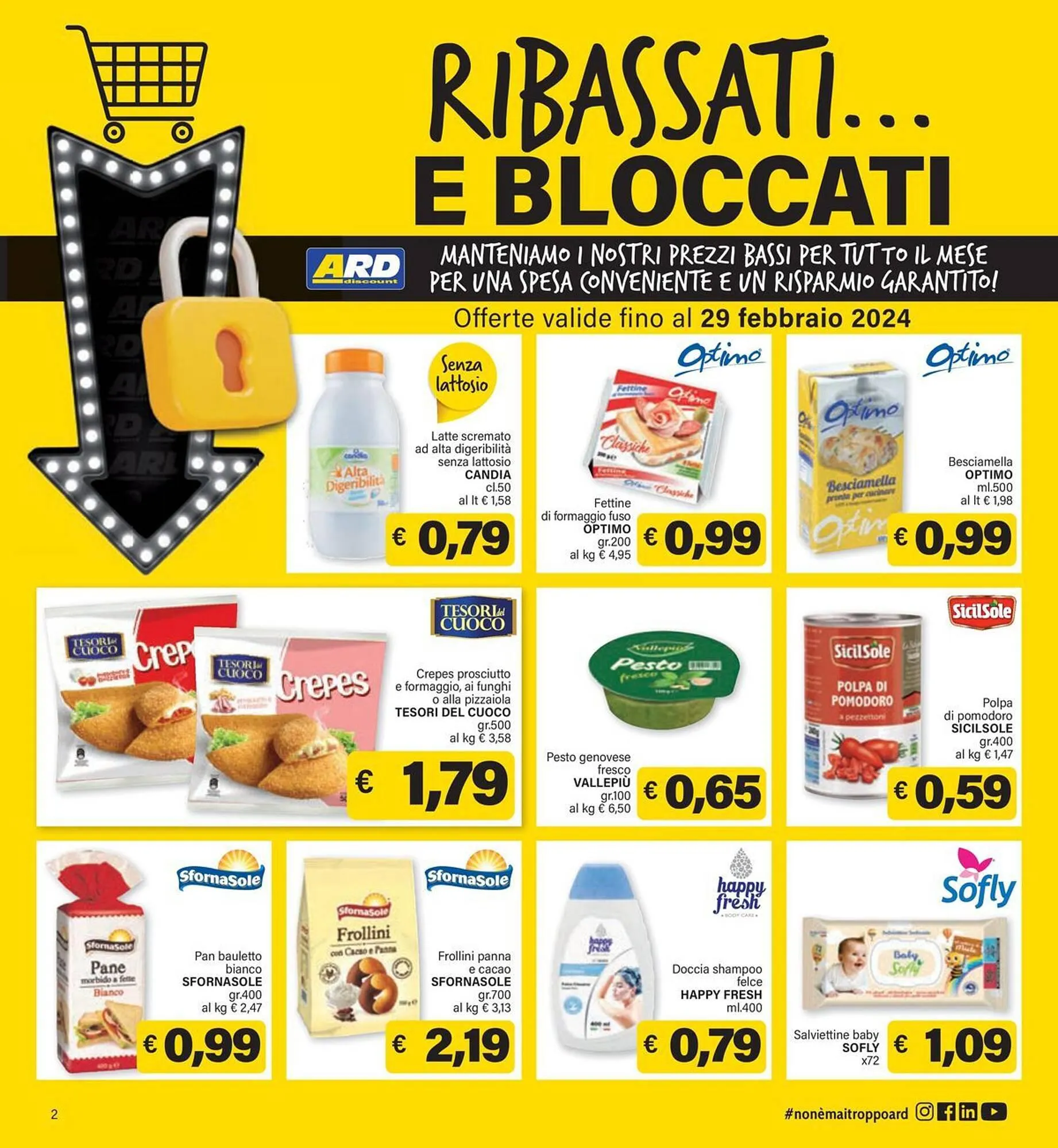 Volantino Ard Discount da 29 gennaio a 7 febbraio di 2024 - Pagina del volantino 2
