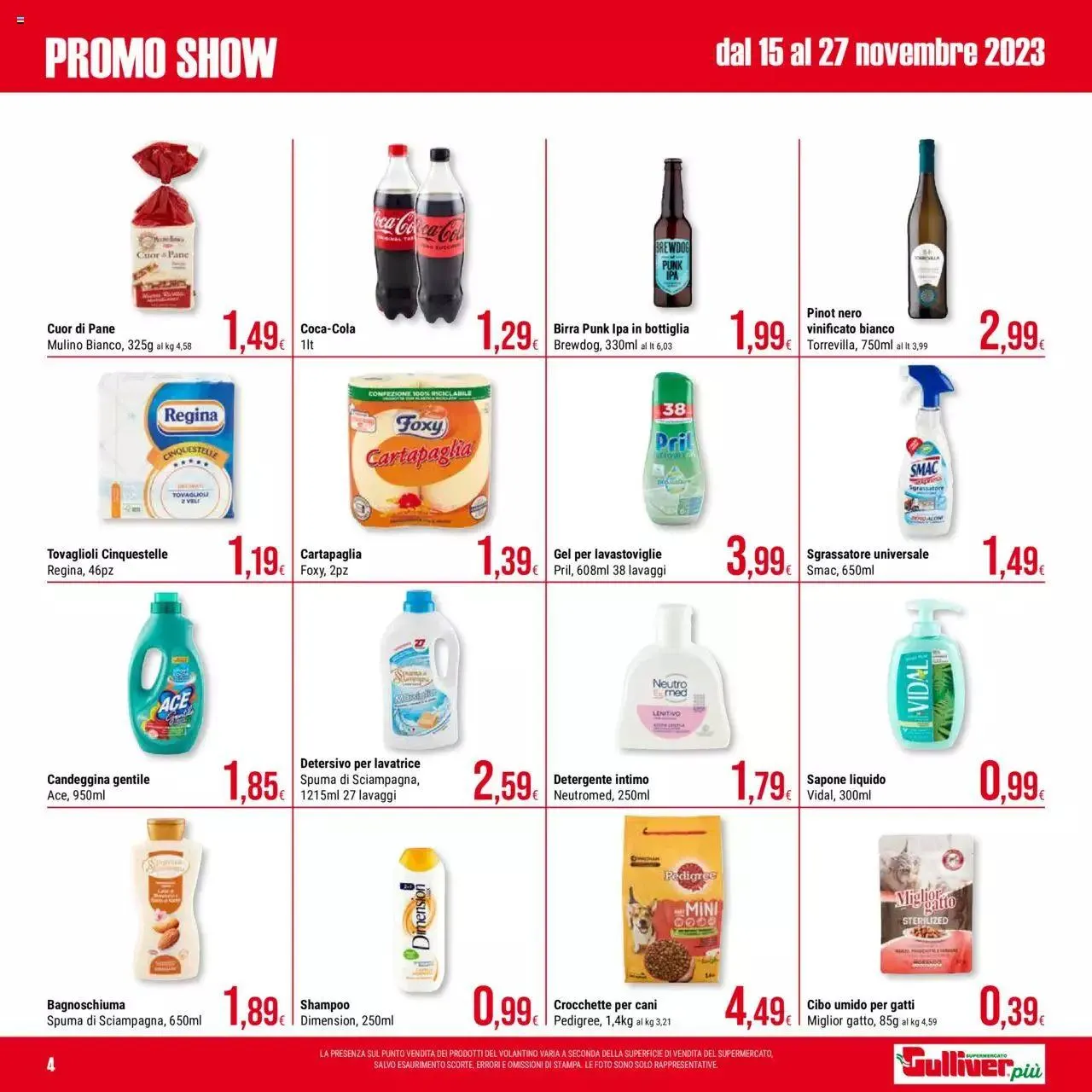 Gulliver - Piú Grandi da 15 novembre a 27 novembre di 2023 - Pagina del volantino 4