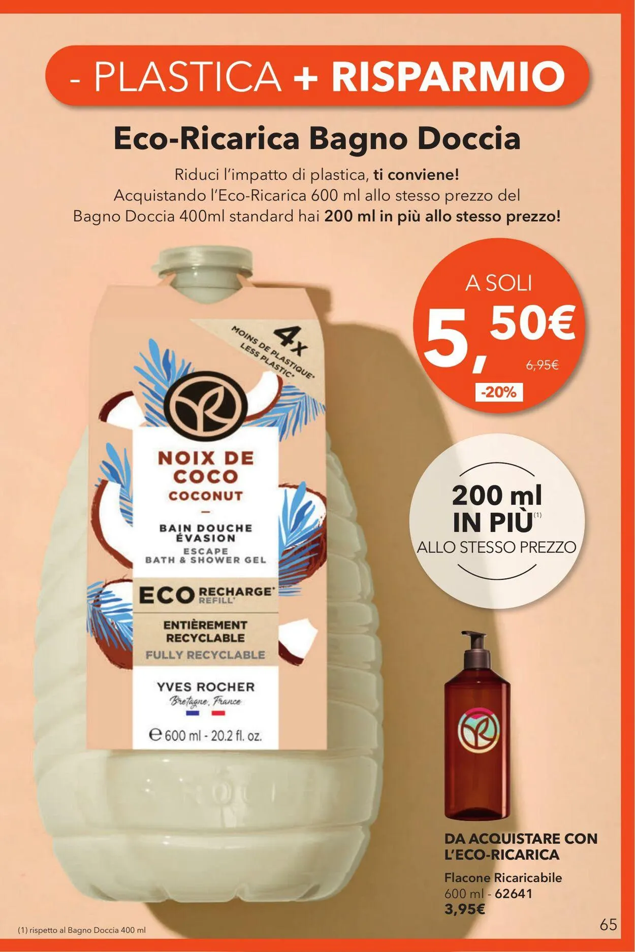 Yves Rocher Volantino attuale da 4 luglio a 30 luglio di 2025 - Pagina del volantino 65
