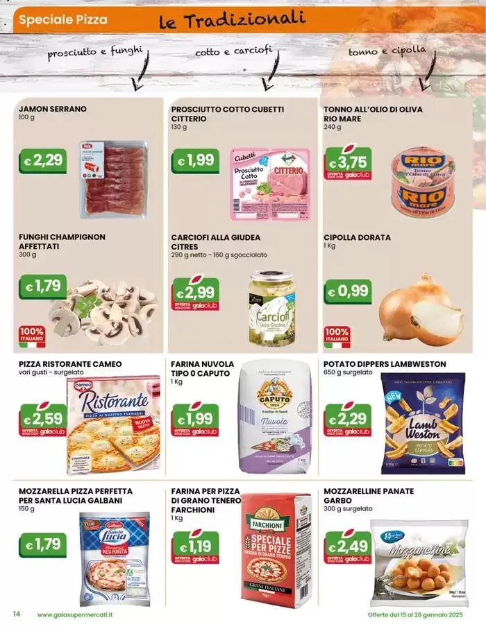 Offerte imperdibili da 15 gennaio a 28 gennaio di 2025 - Pagina del volantino 14