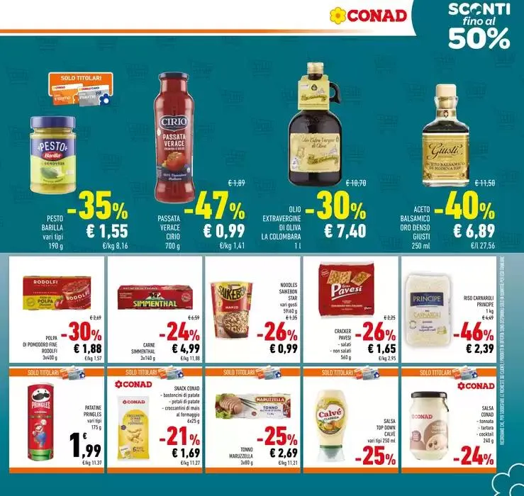 Sconti Fino al 50% da 26 marzo a 8 aprile di 2025 - Pagina del volantino 7