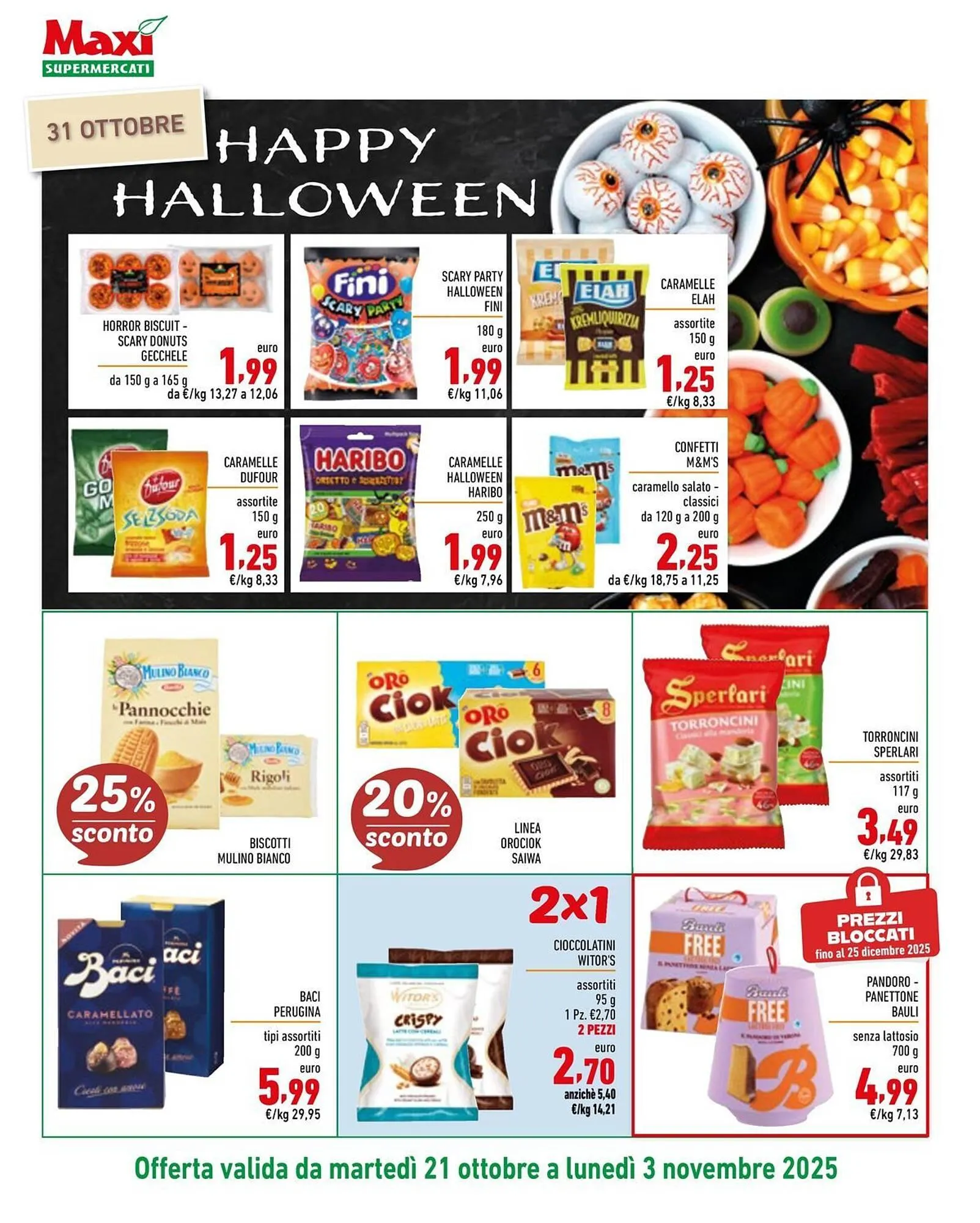 Volantino Maxi Supermercati da 21 ottobre a 3 novembre di 2025 - Pagina del volantino 12