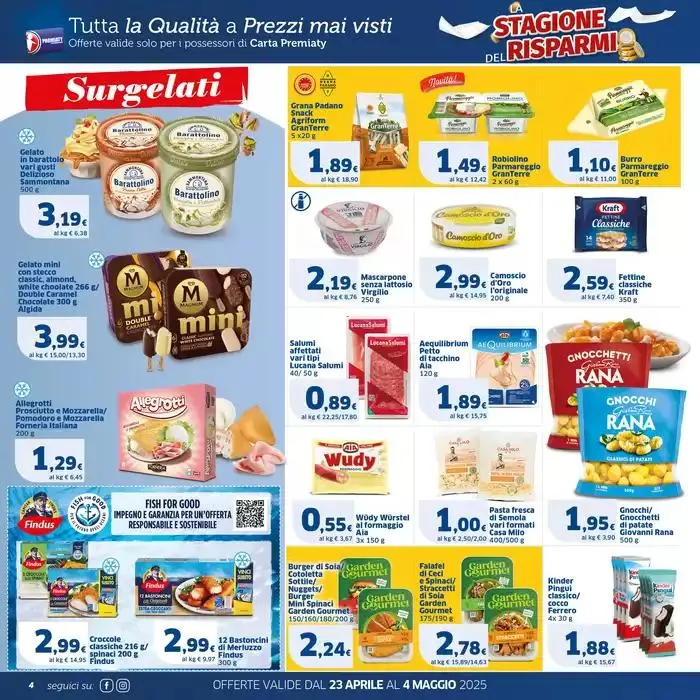 Stagione del risparmio da 23 aprile a 4 maggio di 2025 - Pagina del volantino 4