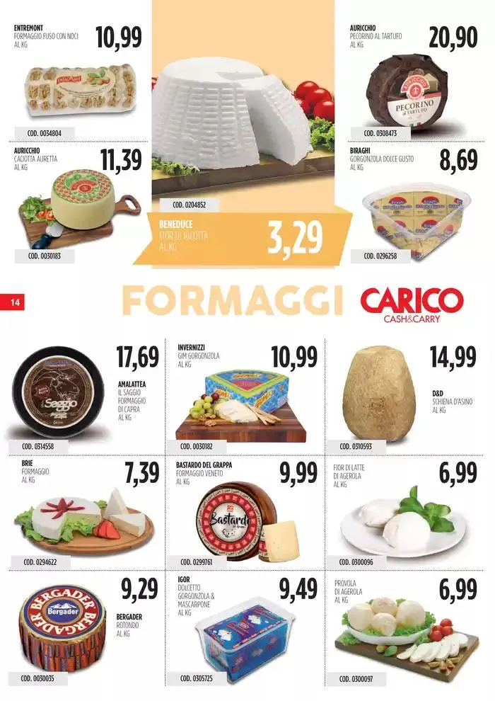 Offerte Carico Cash&Carry da 7 gennaio a 22 gennaio di 2025 - Pagina del volantino 14