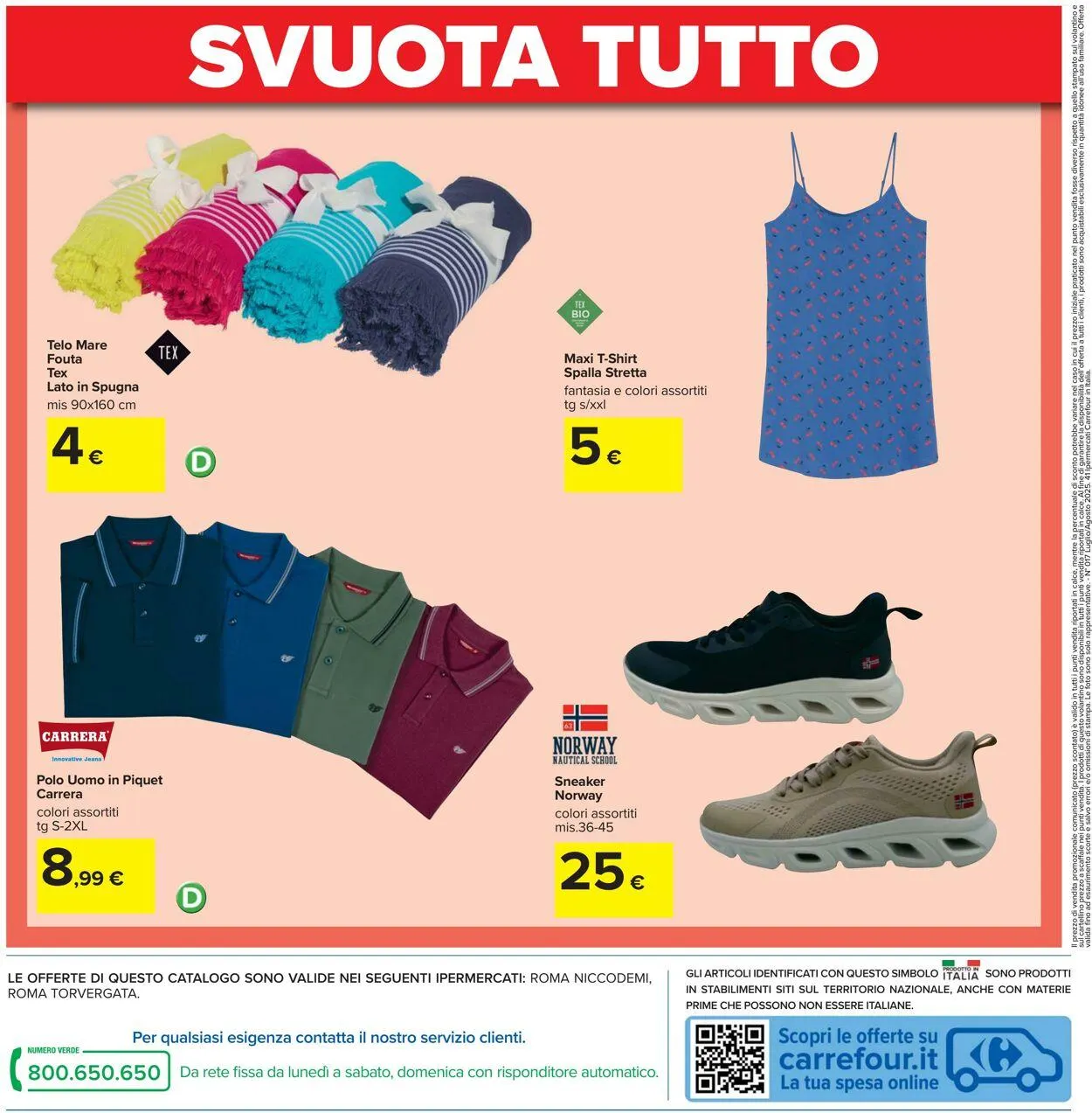 Carrefour Volantino attuale da 24 luglio a 6 agosto di 2025 - Pagina del volantino 38