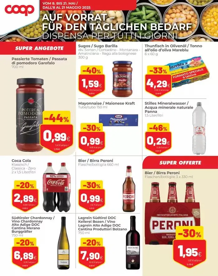 Angebote offerte da 8 maggio a 21 maggio di 2025 - Pagina del volantino 6