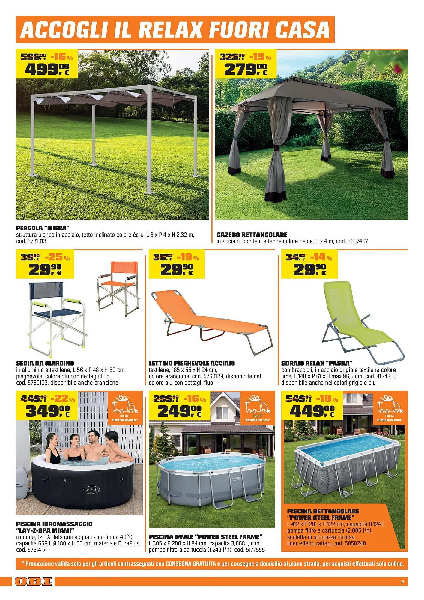 Volantino OBI da 11 giugno a 29 giugno di 2025 - Pagina del volantino 9