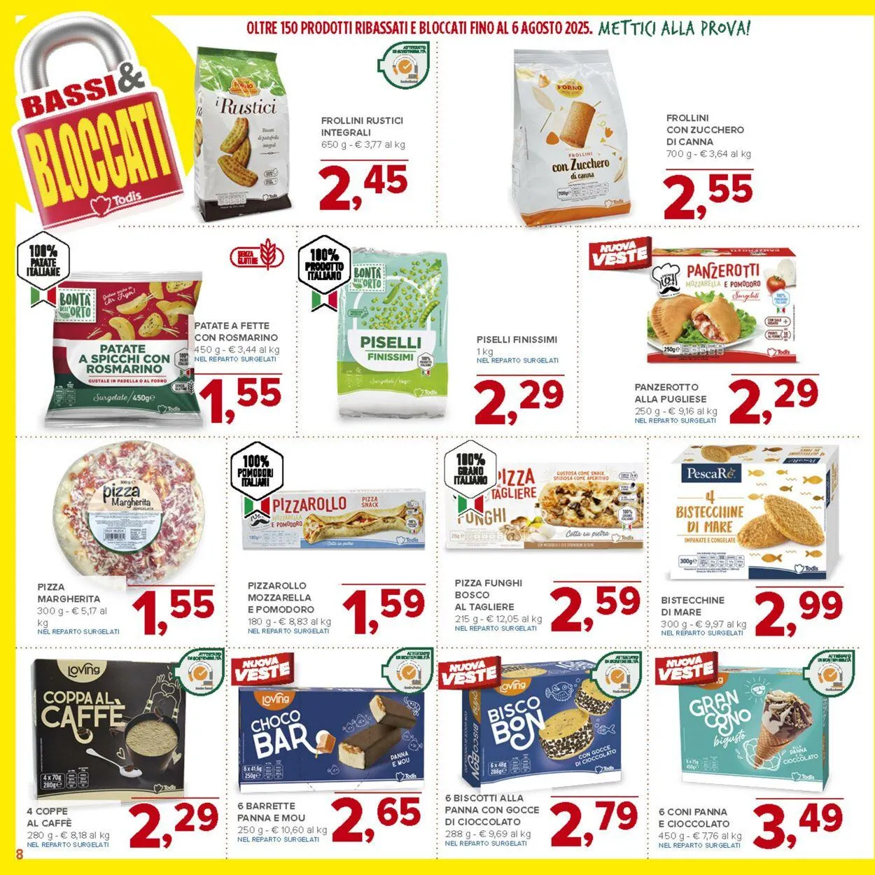 Todis Volantino attuale da 17 settembre a 1 ottobre di 2025 - Pagina del volantino 8