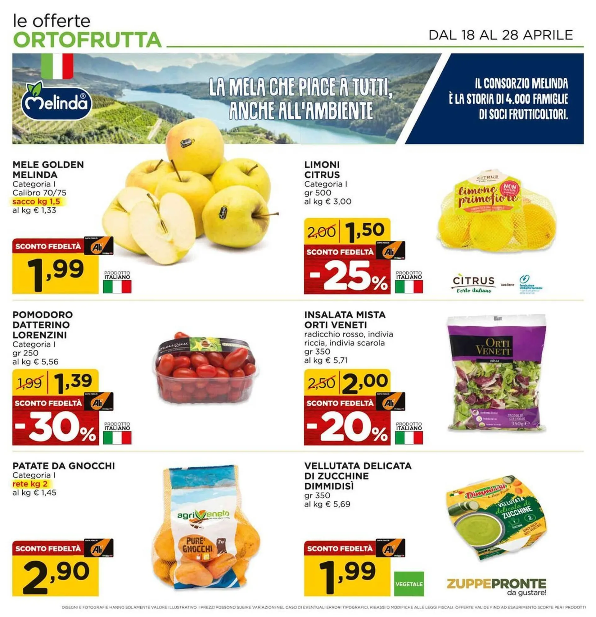 Volantino Alì Supermercati da 18 aprile a 28 aprile di 2024 - Pagina del volantino 6