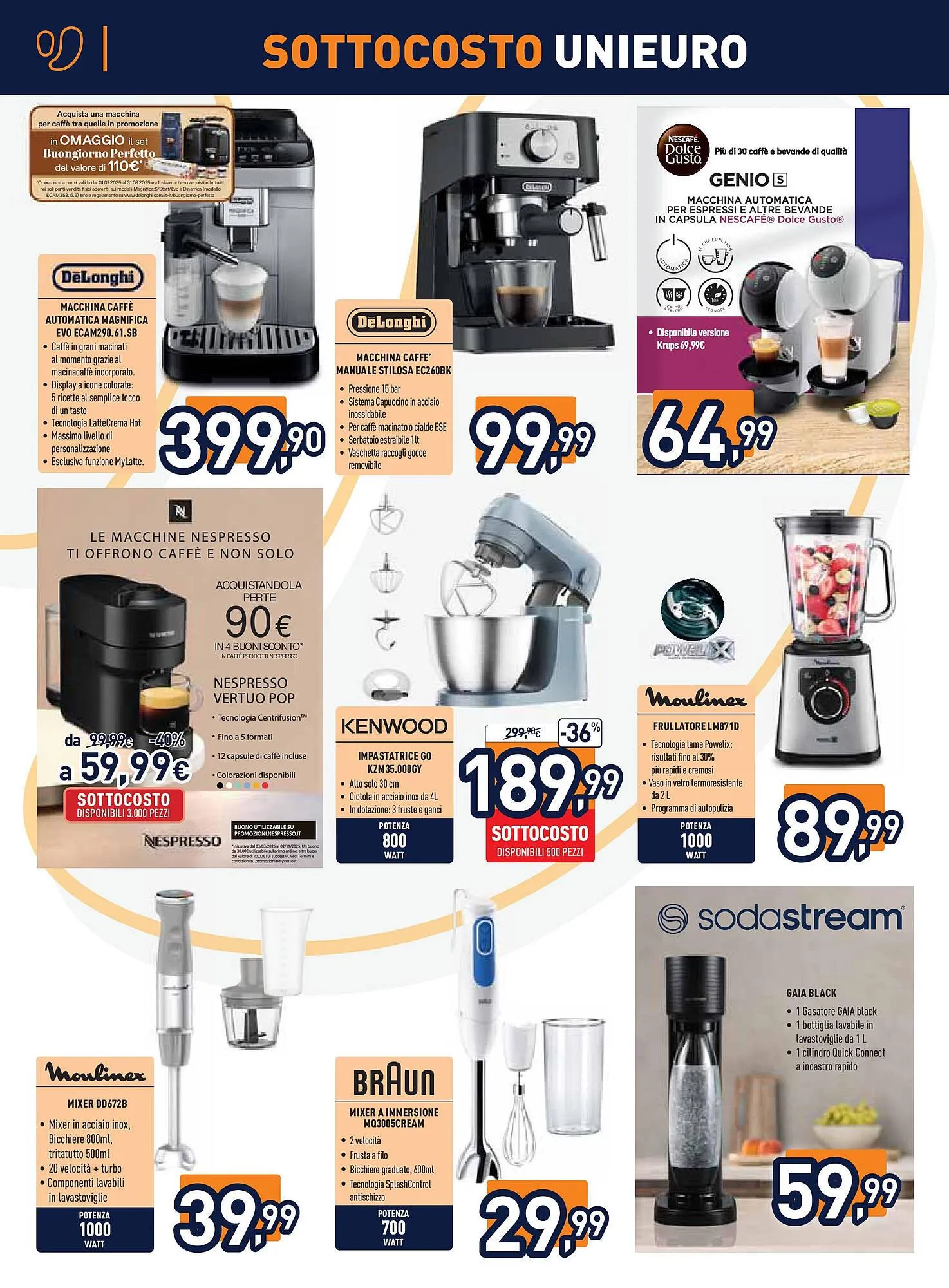 Volantino Unieuro da 17 luglio a 27 luglio di 2025 - Pagina del volantino 18