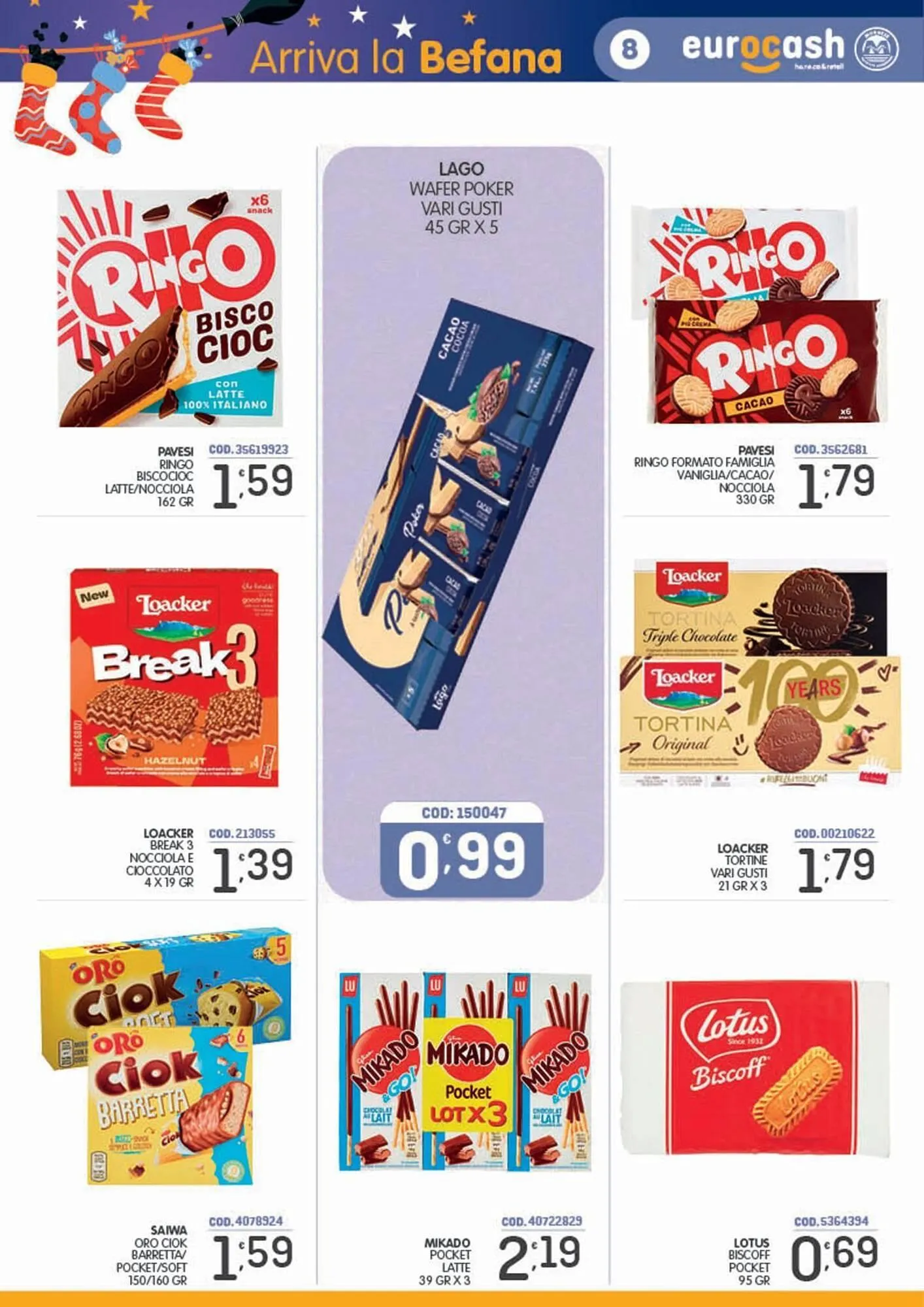 Volantino Eurocash da 26 dicembre a 6 gennaio di 2026 - Pagina del volantino 8