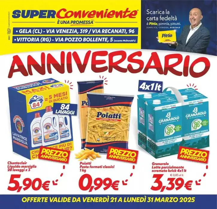 Anniversario da 21 marzo a 31 marzo di 2025 - Pagina del volantino 1